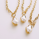 Cora Baroque Pearl Necklace