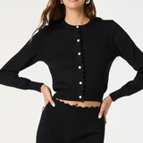 ASTR Scalloped Cardi