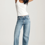MAVI Ribbed Scoop Neck Tank