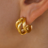 ALCO Noa Earrings Gold