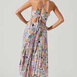 ASTR Blythe Dress - Coral Multi