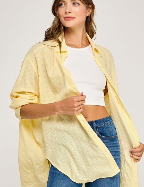 Sunshine Button Down
