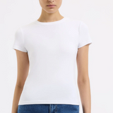 Nude Lucy Organic Baby Tee in White