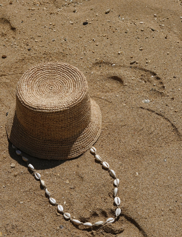 Cowrie Shell Hat Chin Strap