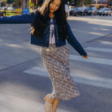 Jane Tie Front Denim Jacket