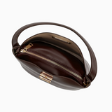 Melie Bianco Lana Espresso Recycled Vegan Leather Crossbody