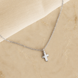 Cross Necklace - Silver