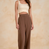 Around Town Pant in Light Brown