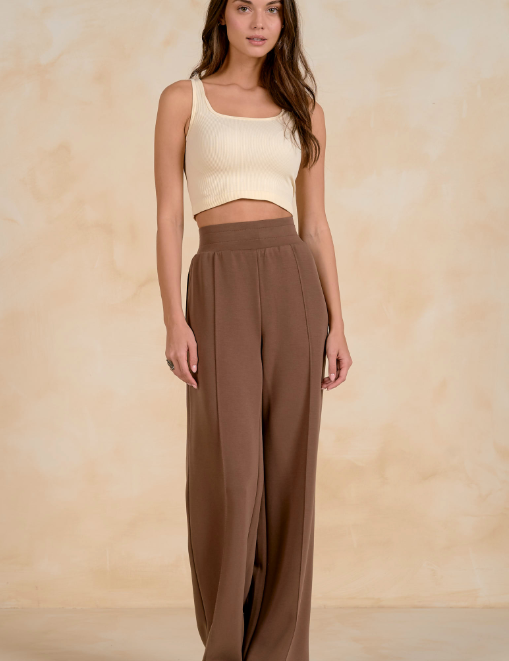 Around Town Pant in Light Brown