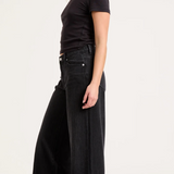 Rollas Frankie Loose Jean Long - Mercer Black