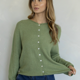 Maiven Cardigan - Sage Green