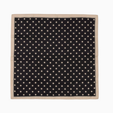 Scarf Black Polka Dot