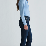 Mavi Molly Mid Rise Bootcut Deep Blue Flex Blue