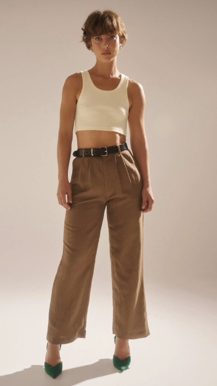 Rollas Chloe Pleat Pant