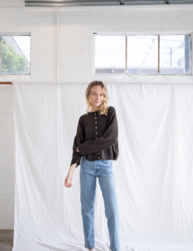 Maiven Cardigan - Chocolate