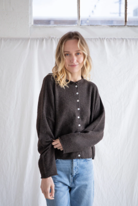 Maiven Cardigan - Chocolate