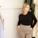 PISTOLA Bailey Long Sleeve Bodysuit