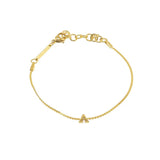 Waterproof Dainty Initial Bracelet