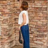 Vireo Draped Top by Line & Dot