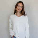 Maiven Cardi - White