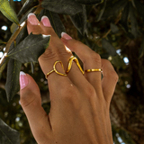 Ocean Ave Ring - Gold