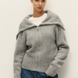 Leigh Zip Up Sweater