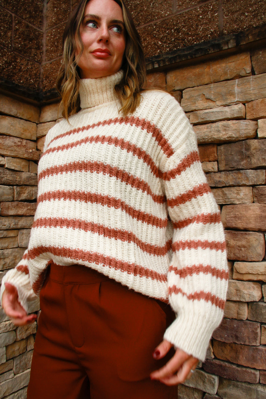 Harvest Striped Sweater
