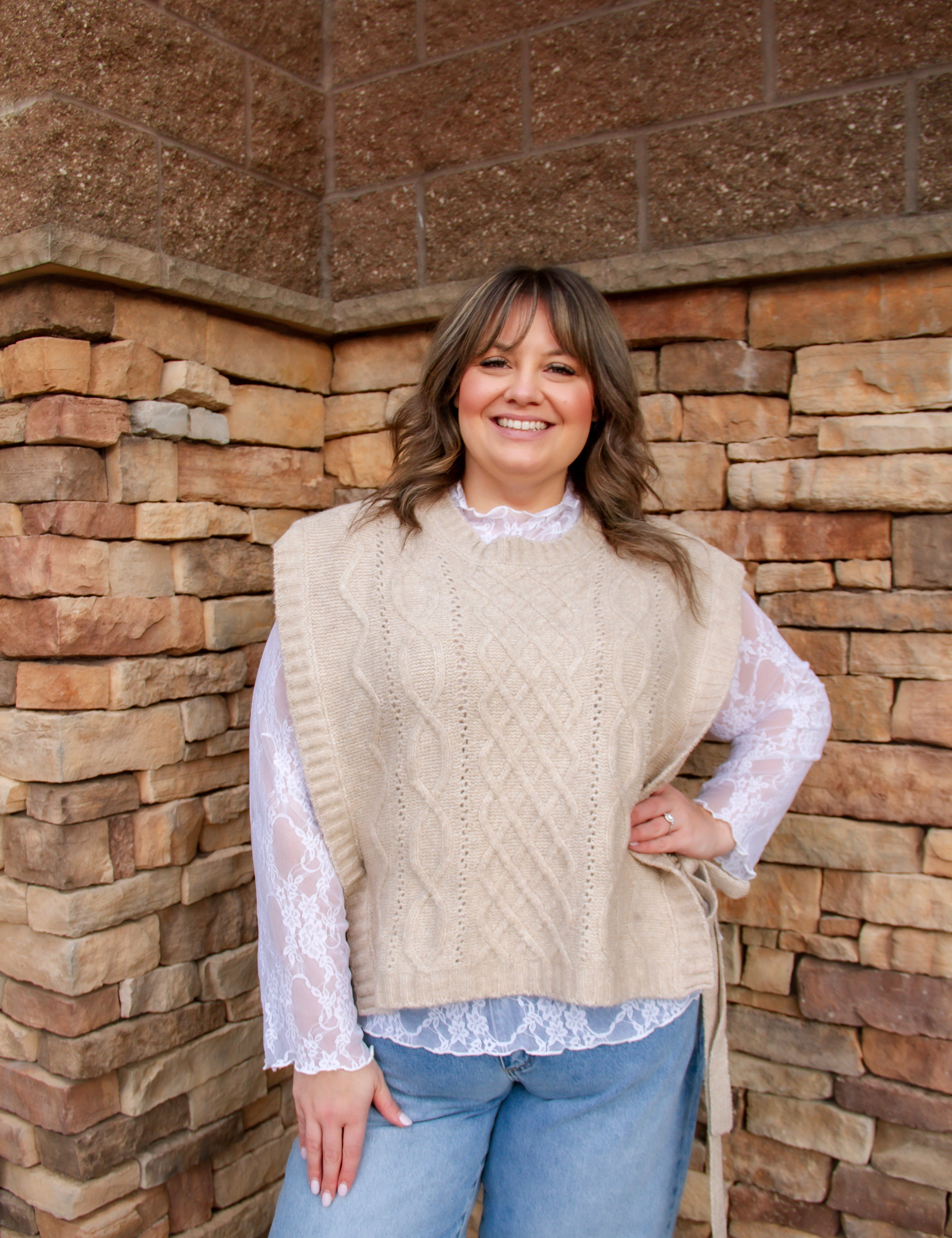 Jovie Side Tie Sweater
