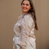 Valley Stripe Oversized Shirt