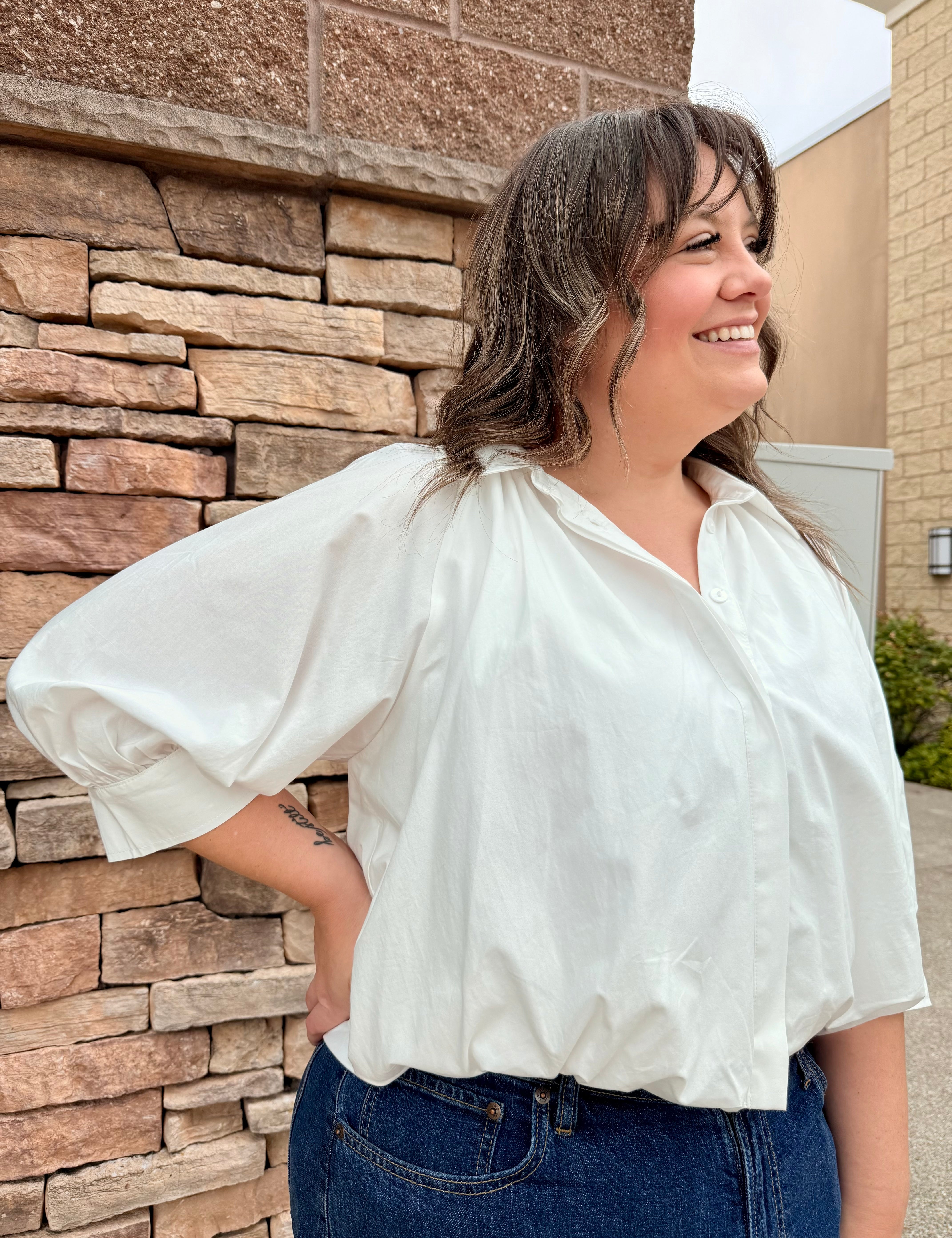 Beatrice 3/4 Sleeve Blouse